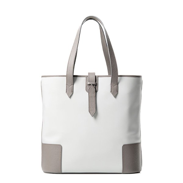 The DeuxMag All Weather Tote bag, grey and taupe