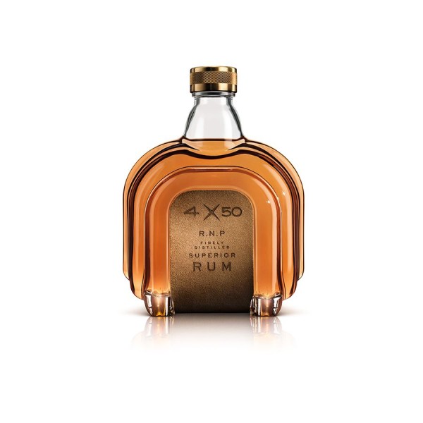 4x50 R.N.P. Finely Distilled Superior Rum - 40,5% Alk.